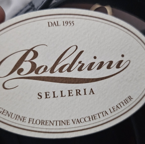 NWT Boldrini Selleria Opera Accordion Round Shell Leather Crossbody - Picture 7 of 9